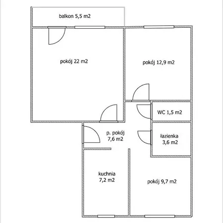 Apartament Krolowej Jadwigi Appartement